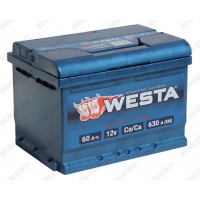 Аккумулятор Westa Classic / 60Ah / 630А / низкий